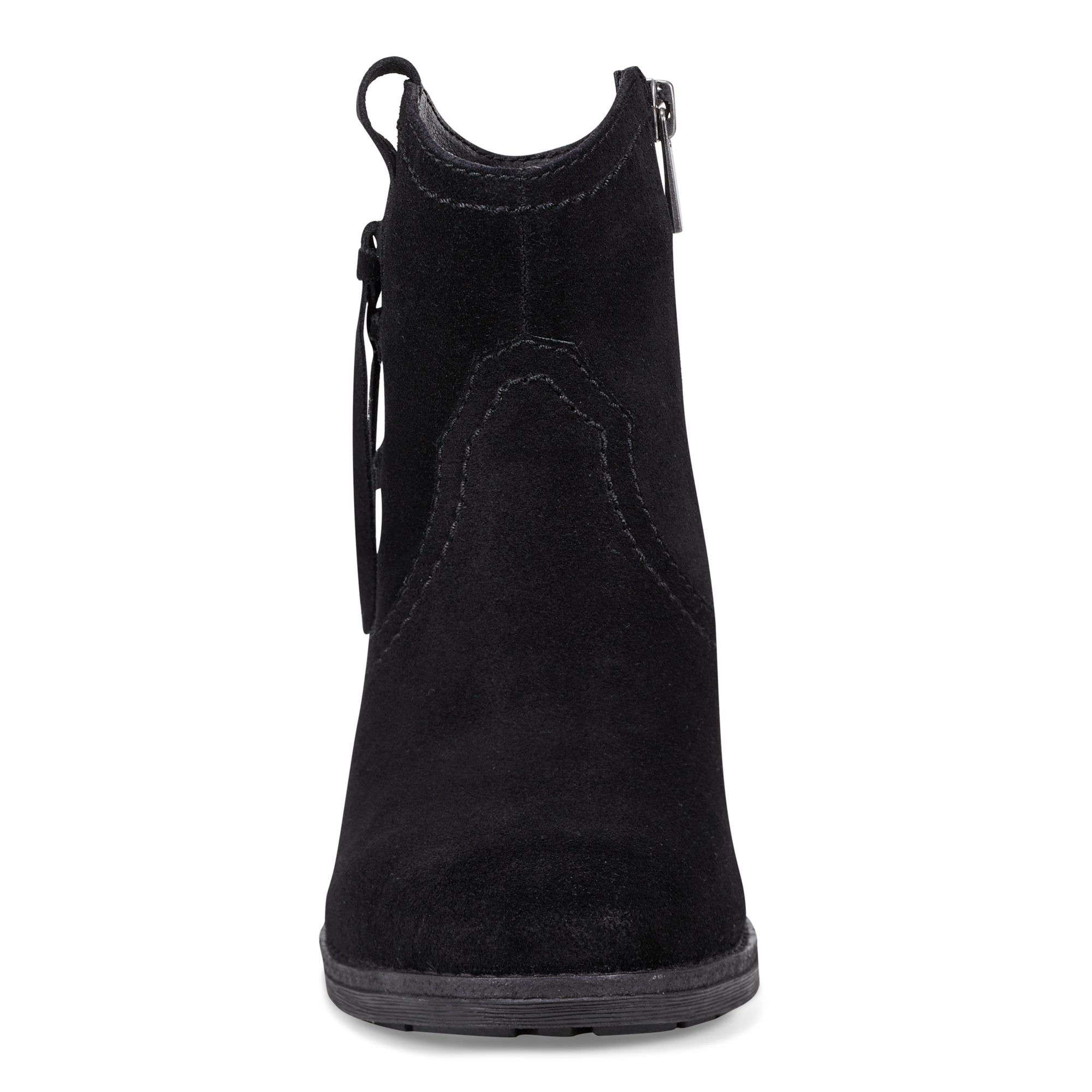 Irene Round Toe Block Heel Casual Booties