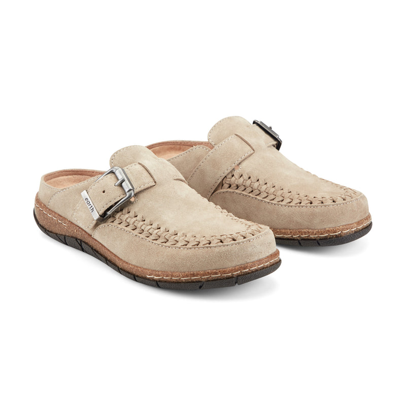 Eileen Braided Suede Clogs