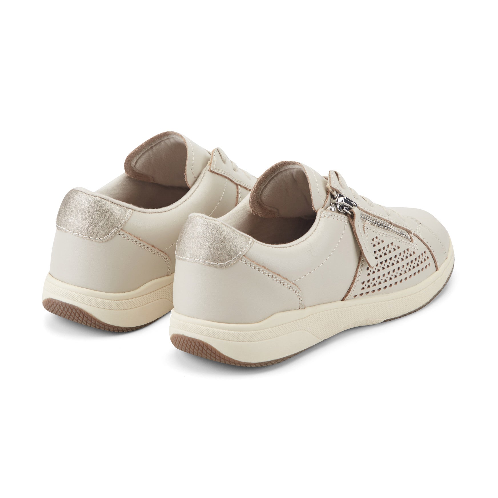 Netta Round Toe Casual Lace-up Sneakers