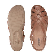 Berri Woven Casual Round Toe Slip-on Sandals
