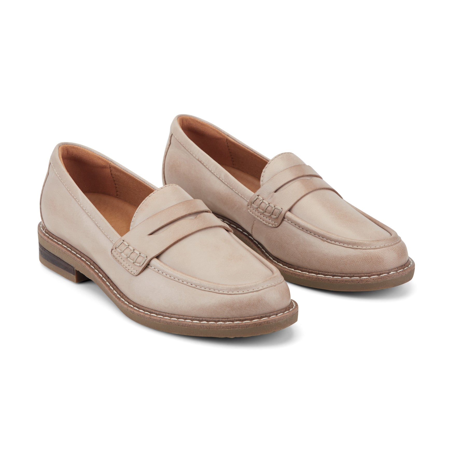 Javas Round Toe Casual Slip-on Loafers