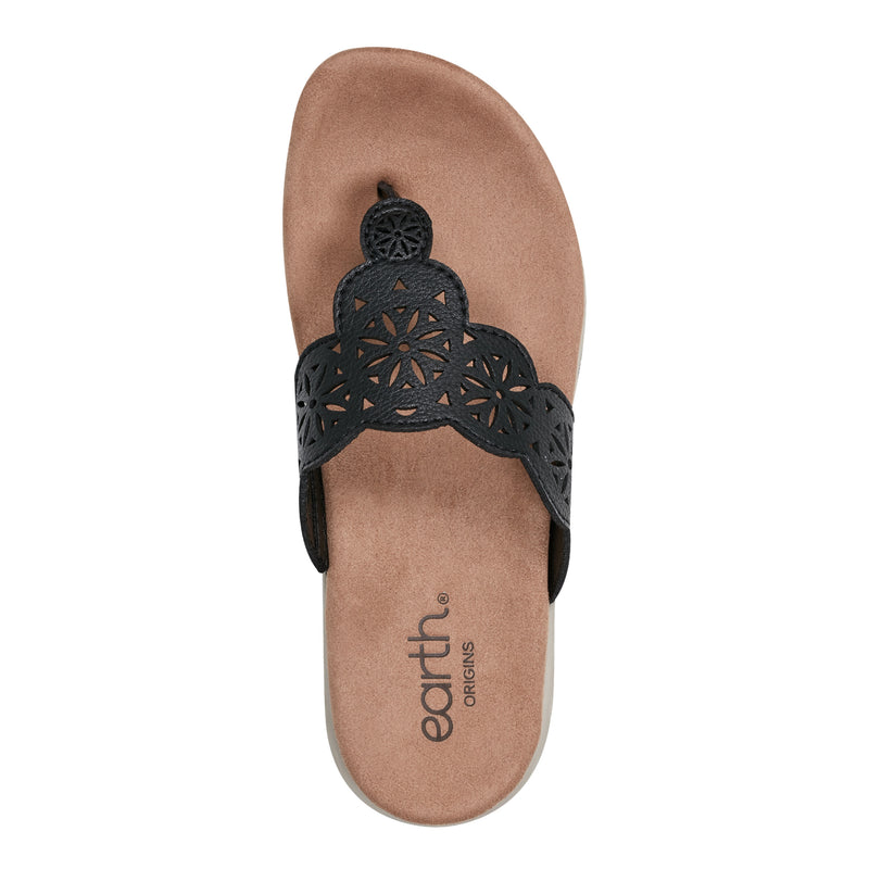 Sadie Open Toe Casual Slip-on Flat Sandals