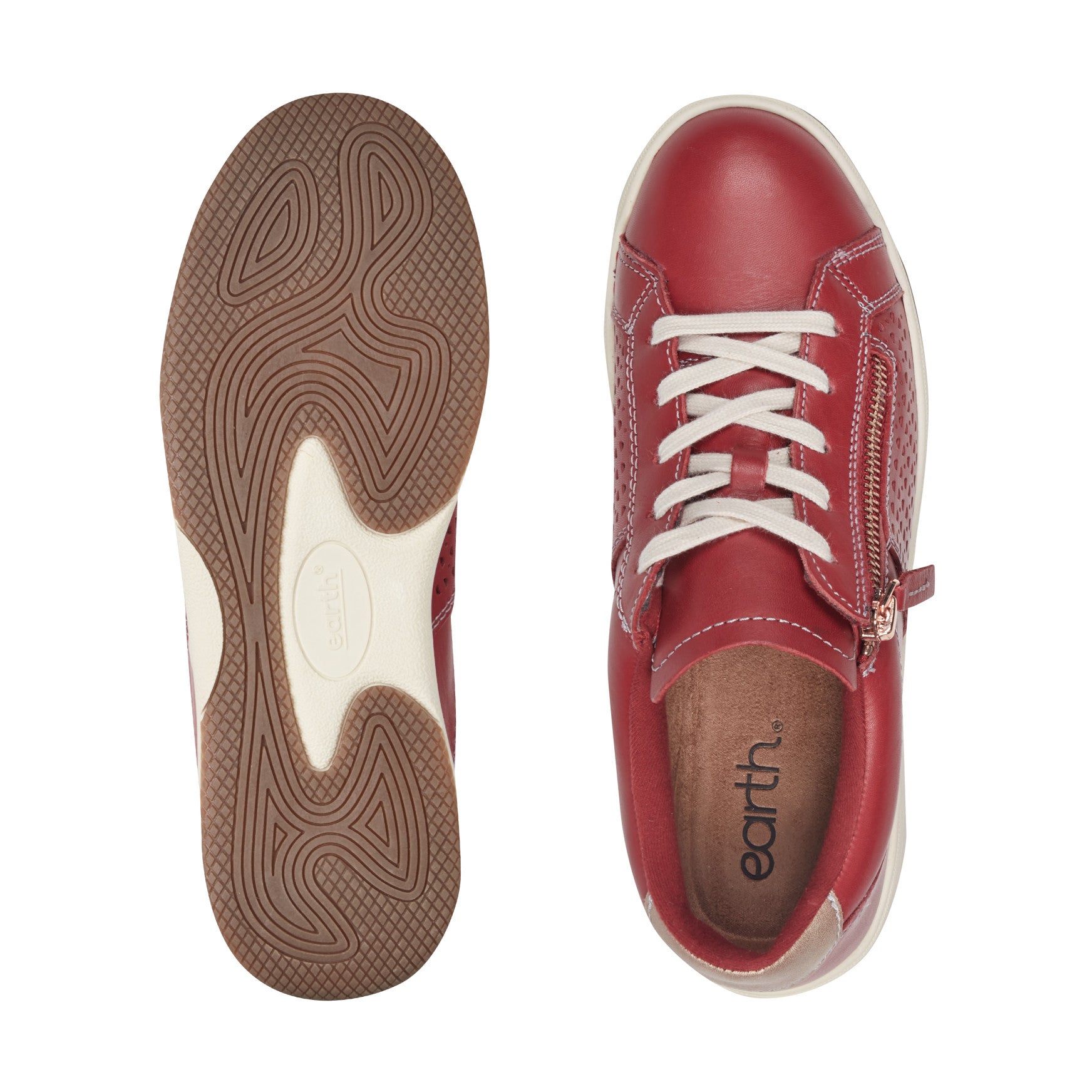 Netta Round Toe Casual Lace-up Sneakers
