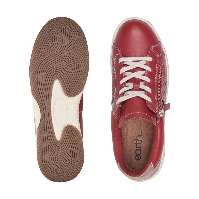Netta Round Toe Casual Lace-up Sneakers