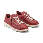 Netta Round Toe Casual Lace-up Sneakers