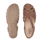 Berri Woven Casual Round Toe Slip-on Sandals