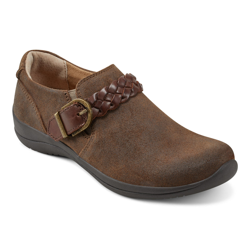 Farage Cold Weather Round Toe Casual Slip-on Flats