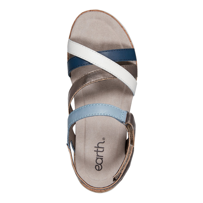 Rosie Open Toe Strappy Flat Casual Sandals