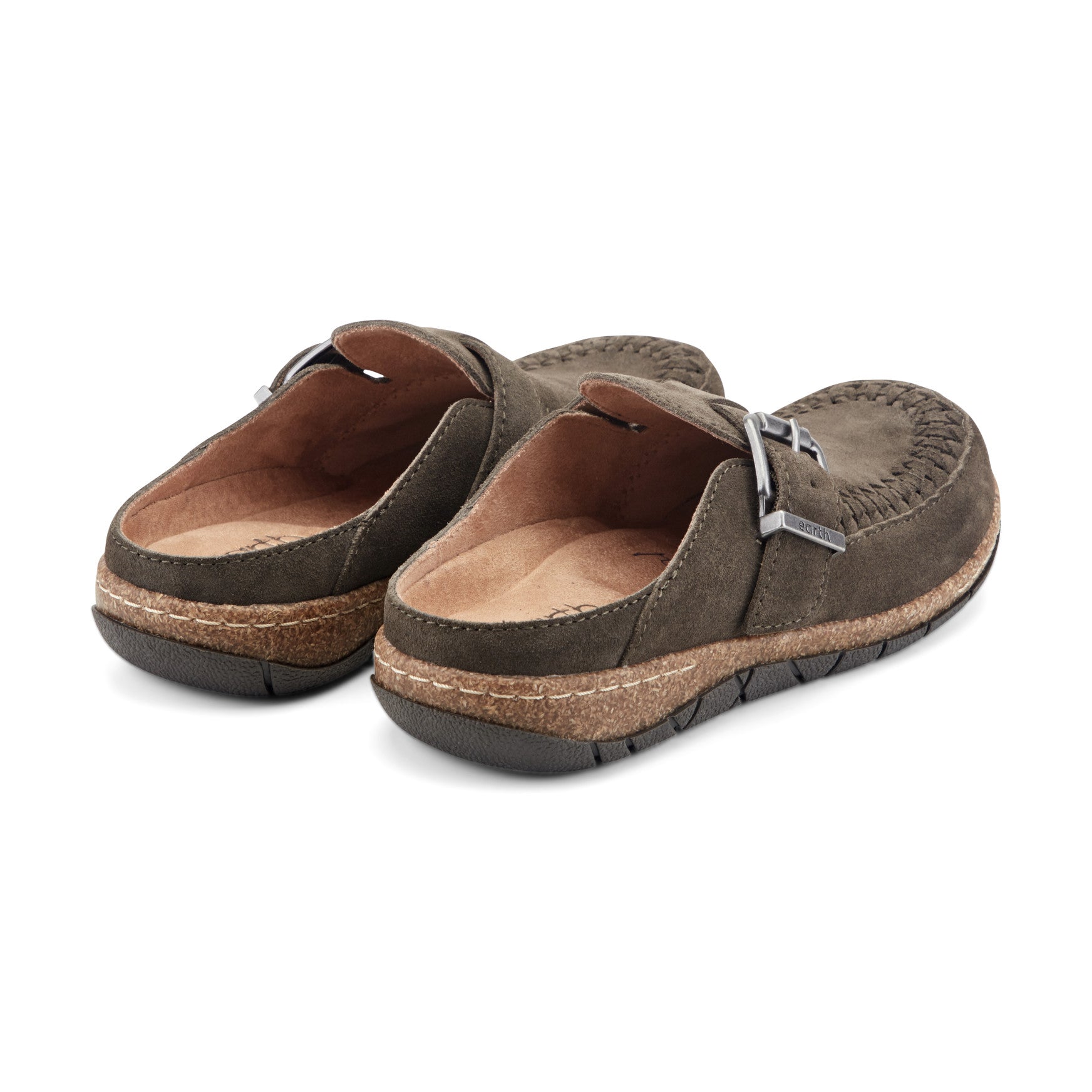 Eileen Braided Suede Clogs