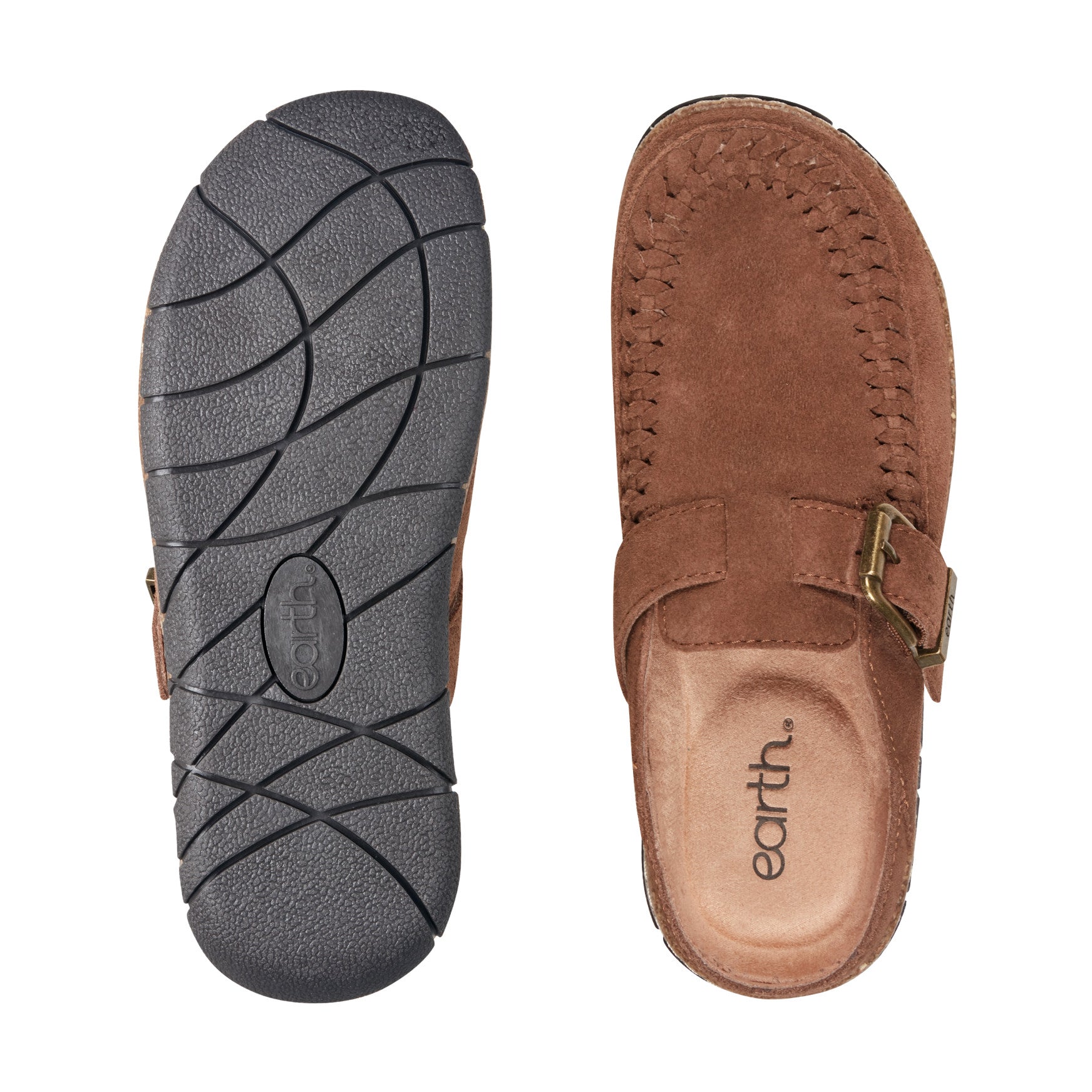 Eileen Braided Suede Clogs