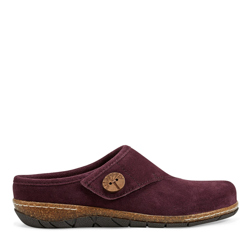 Ezra Round Toe Casual Slip-on Flat Clogs