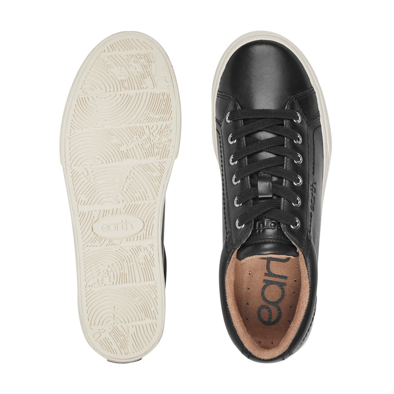 Dailey Leather Lace-Up Sneakers
