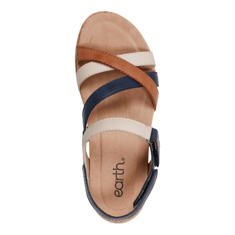 Rosie Open Toe Strappy Flat Casual Sandals
