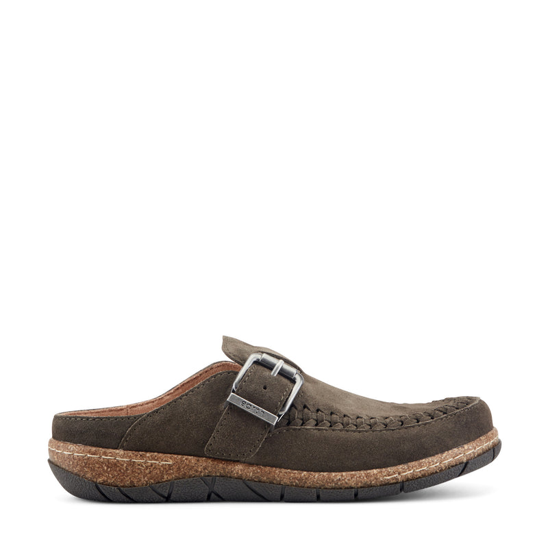 Eileen Braided Suede Clogs