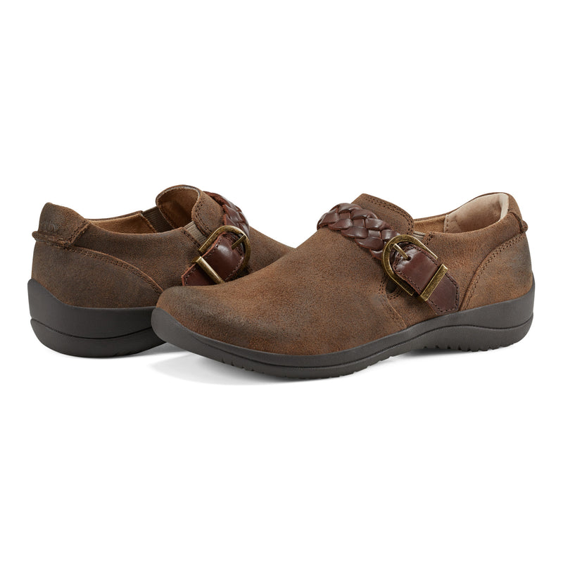 Farage Cold Weather Round Toe Casual Slip-on Flats