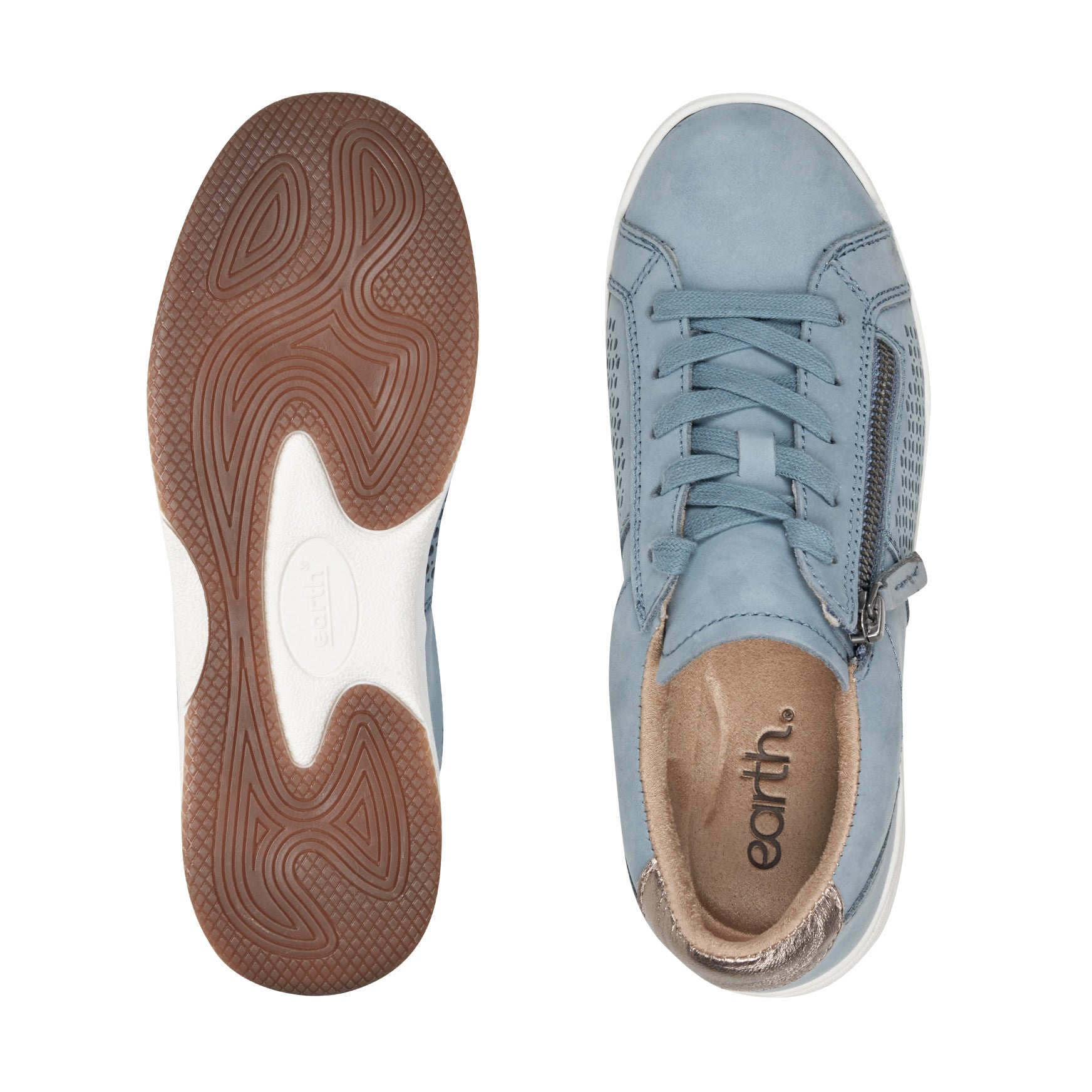 Netta Round Toe Casual Lace-up Sneakers