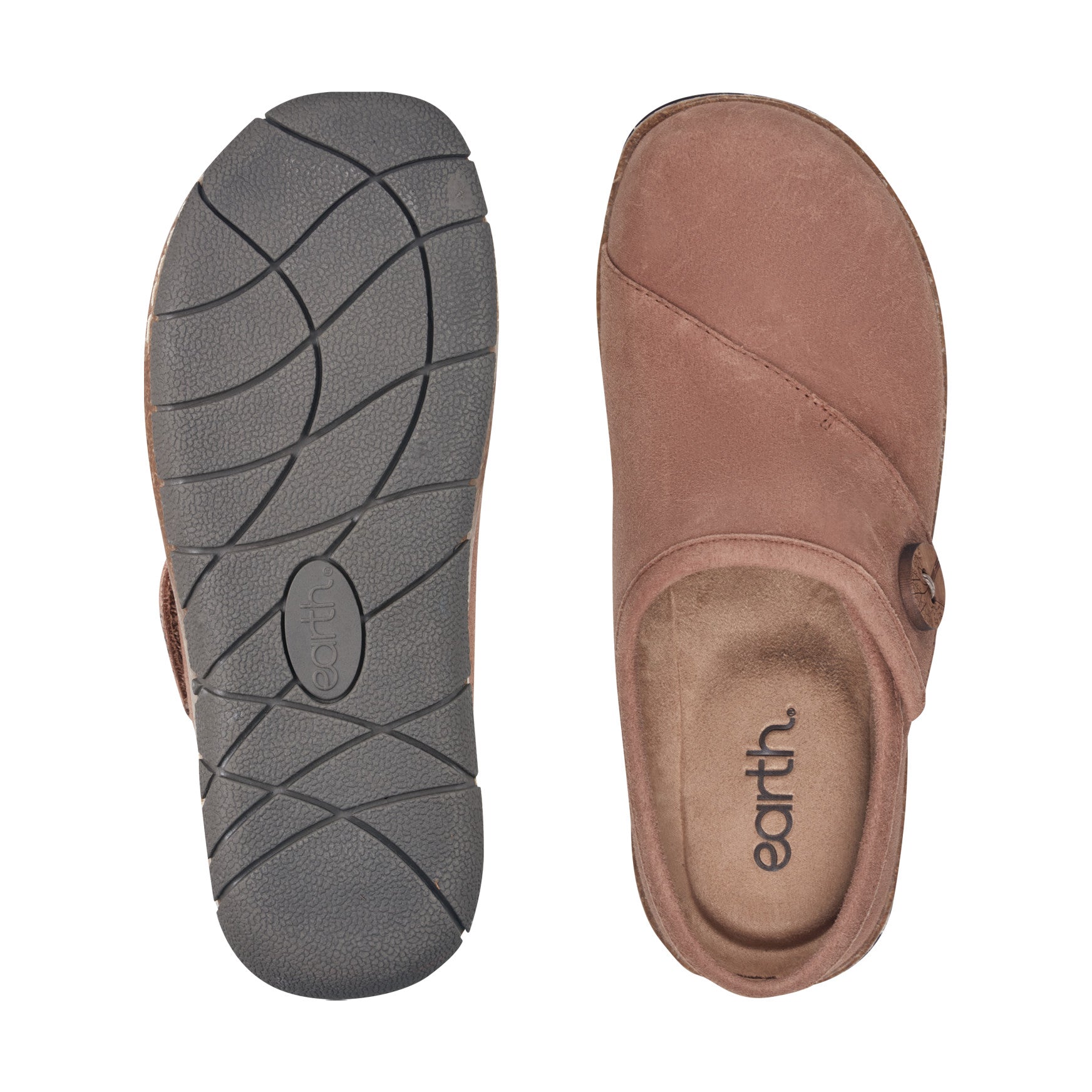 Ezra Round Toe Casual Slip-on Flat Clogs