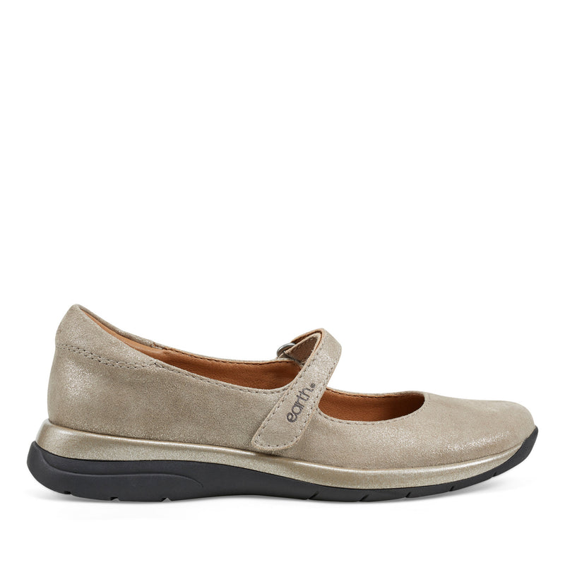Tose Lug Sole Square Toe Casual Ballet Flats