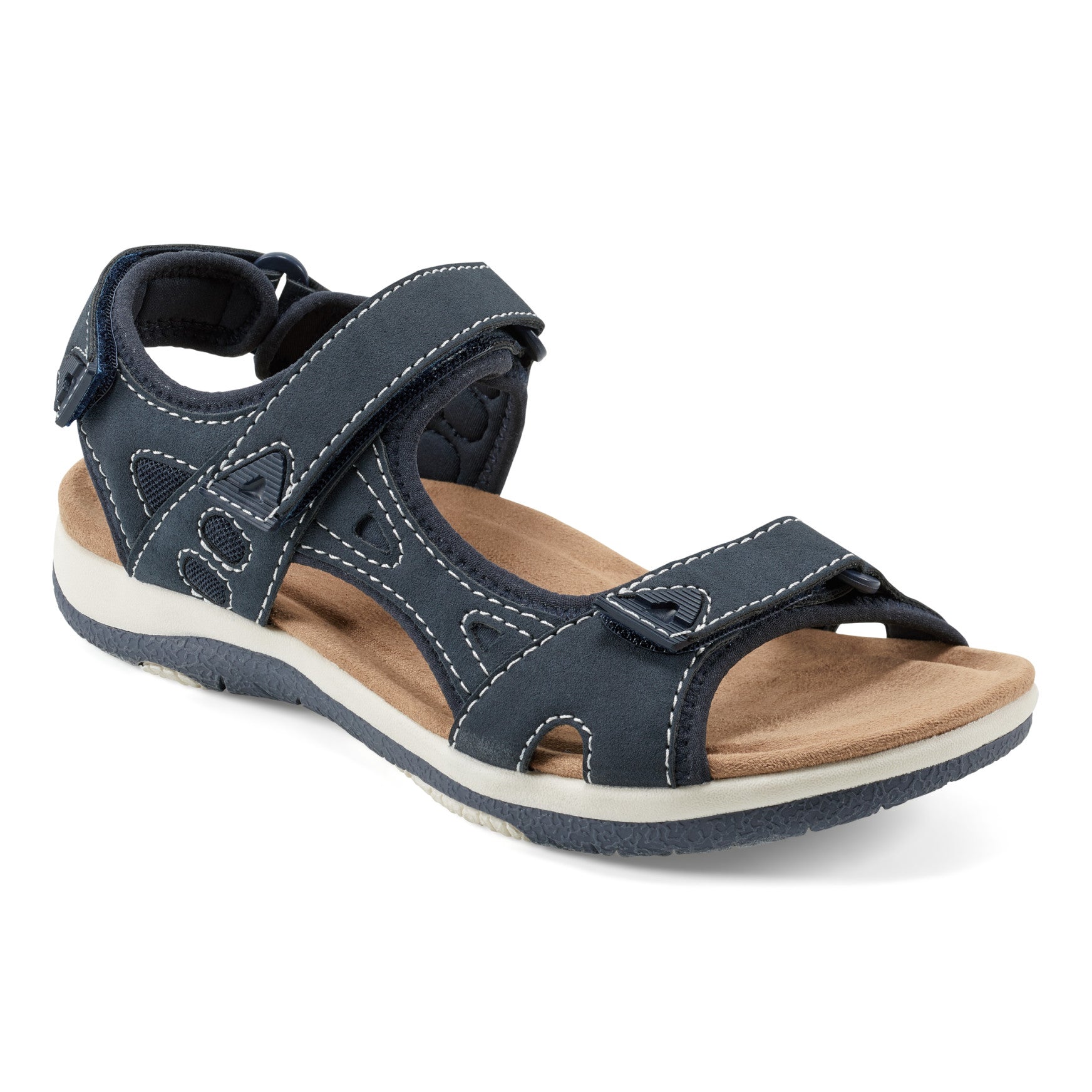 Skylar Round Toe Lightweight Casual Flat Sandals