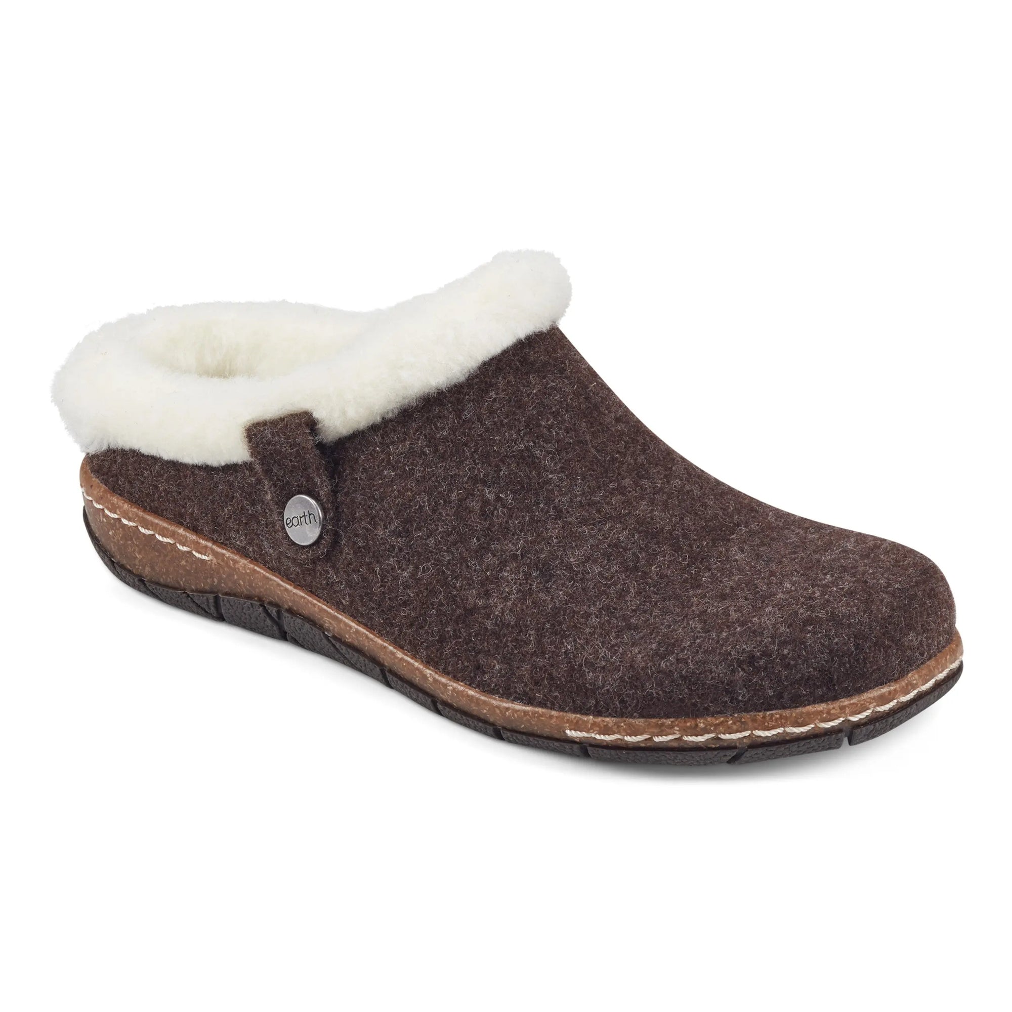 Elena Cold Weather Round Toe Casual Slip-on clogs