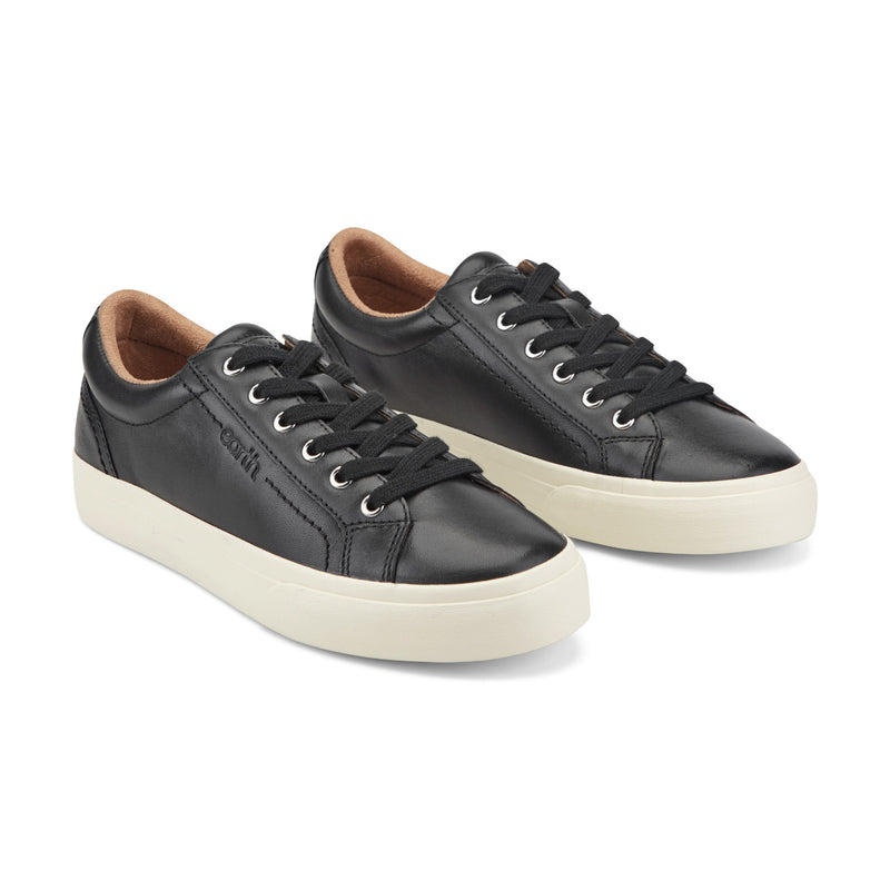 Dailey Leather Lace-Up Sneakers