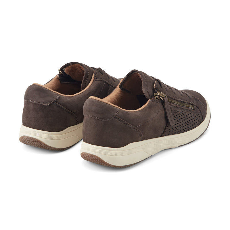 Netta Round Toe Casual Lace-up Sneakers
