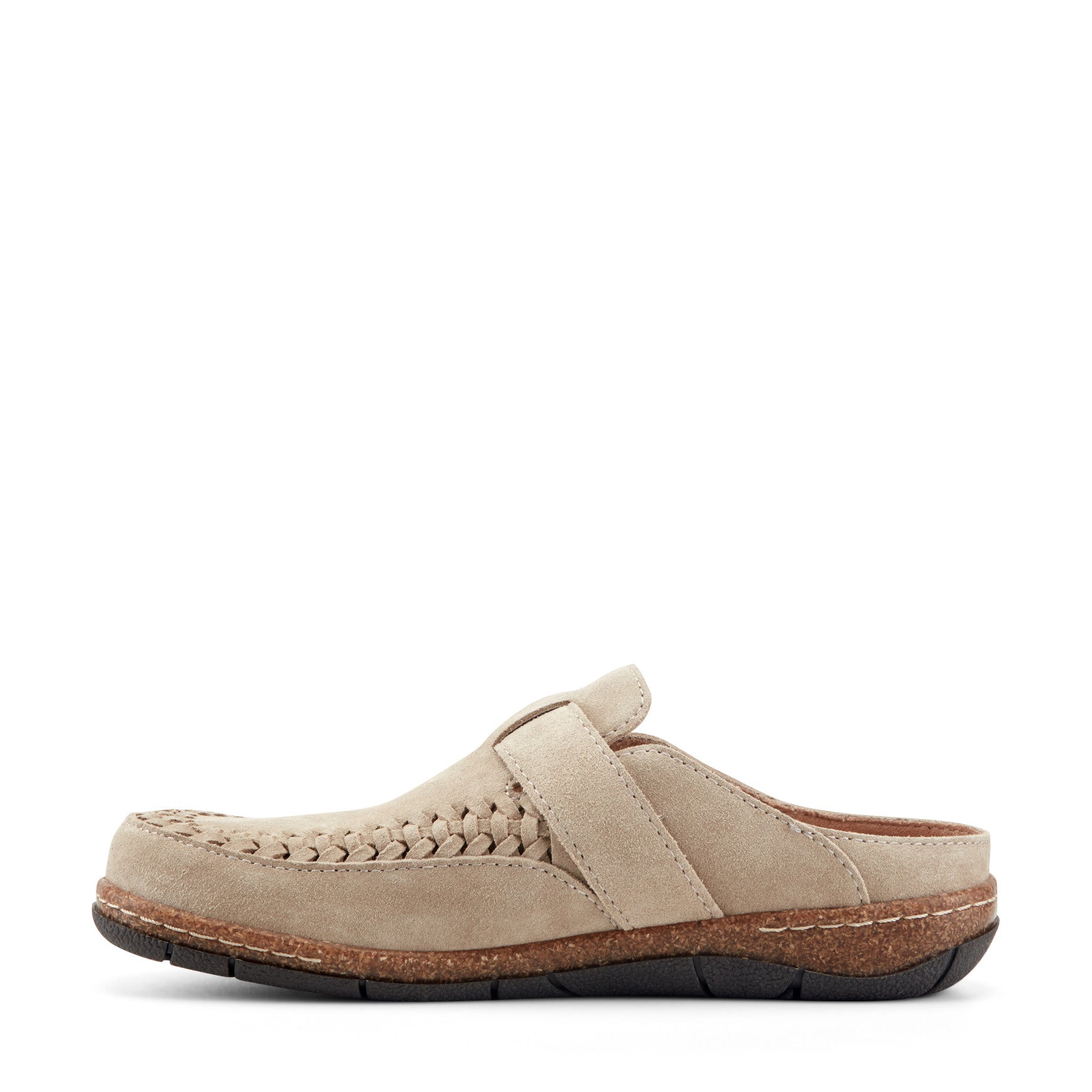 Eileen Braided Suede Clogs