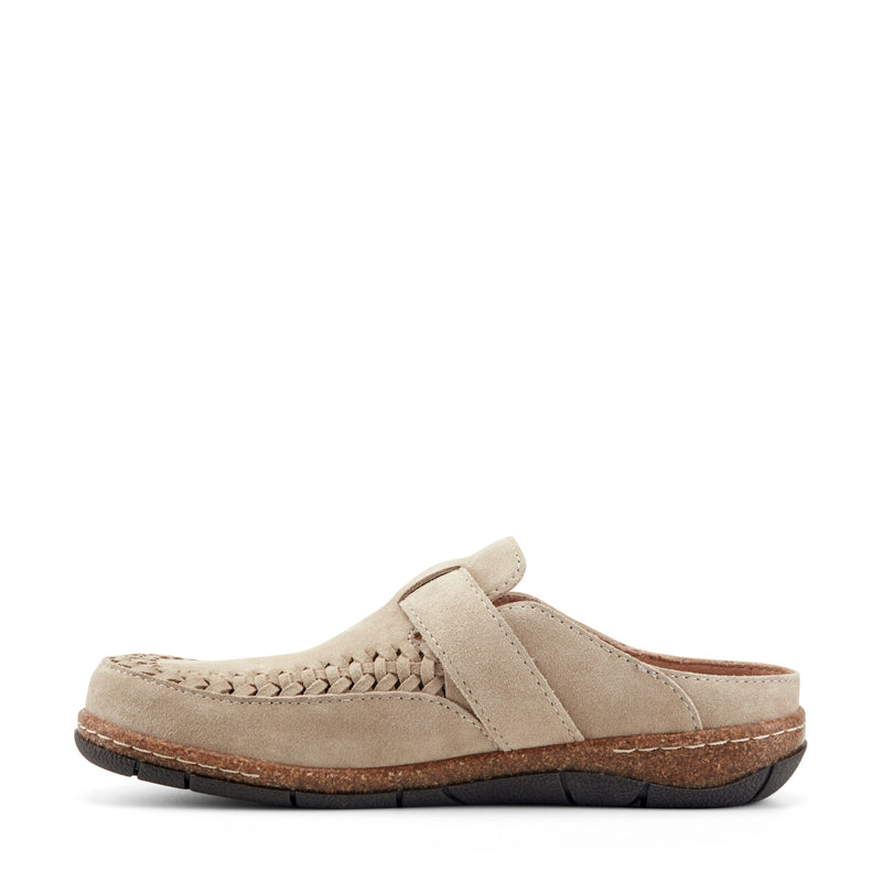 Eileen Braided Suede Clogs