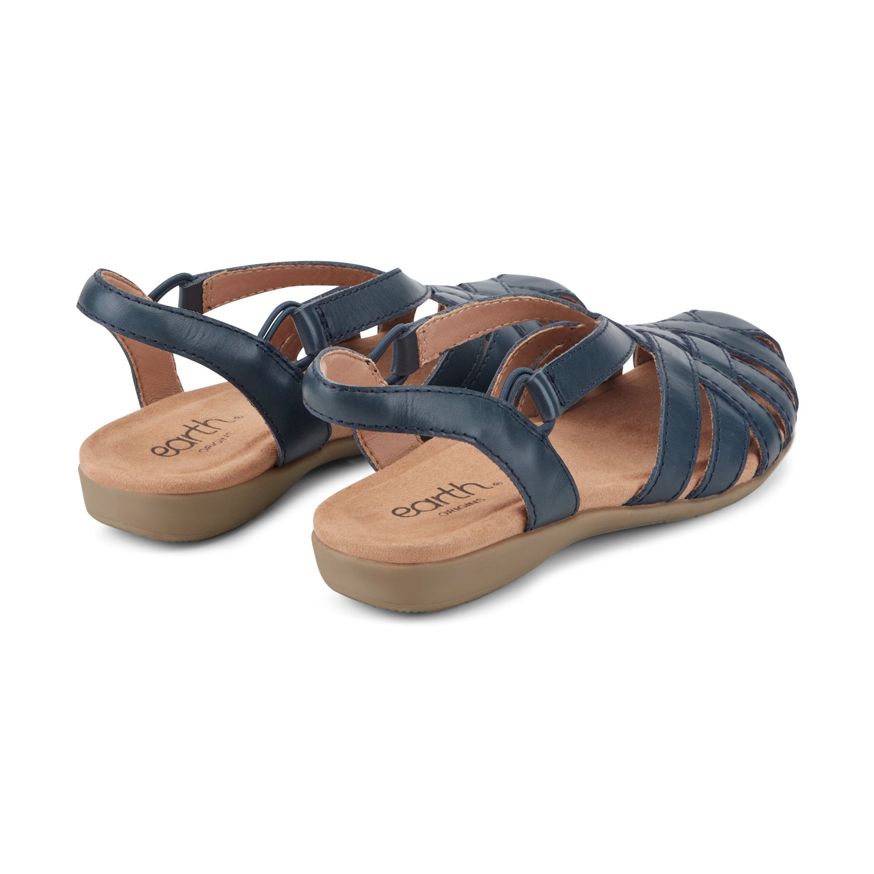 Berri Woven Casual Round Toe Slip-on Sandals