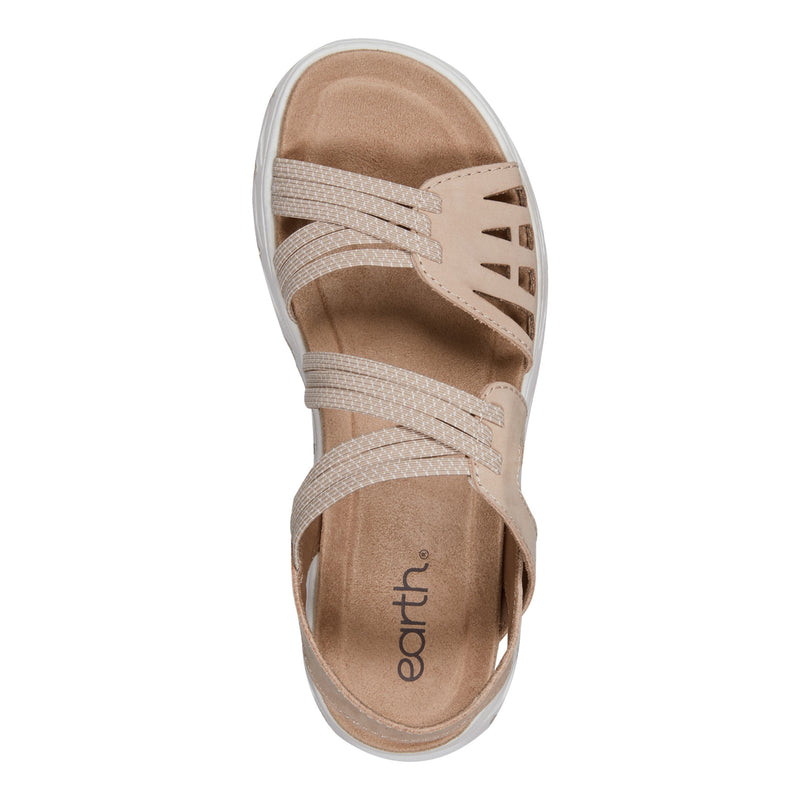 Vernon Strappy Slingback Casual Flat Sandals