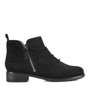 Nadya Round Toe Ruched Casual Booties
