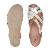 Berri Woven Casual Round Toe Slip-on Sandals