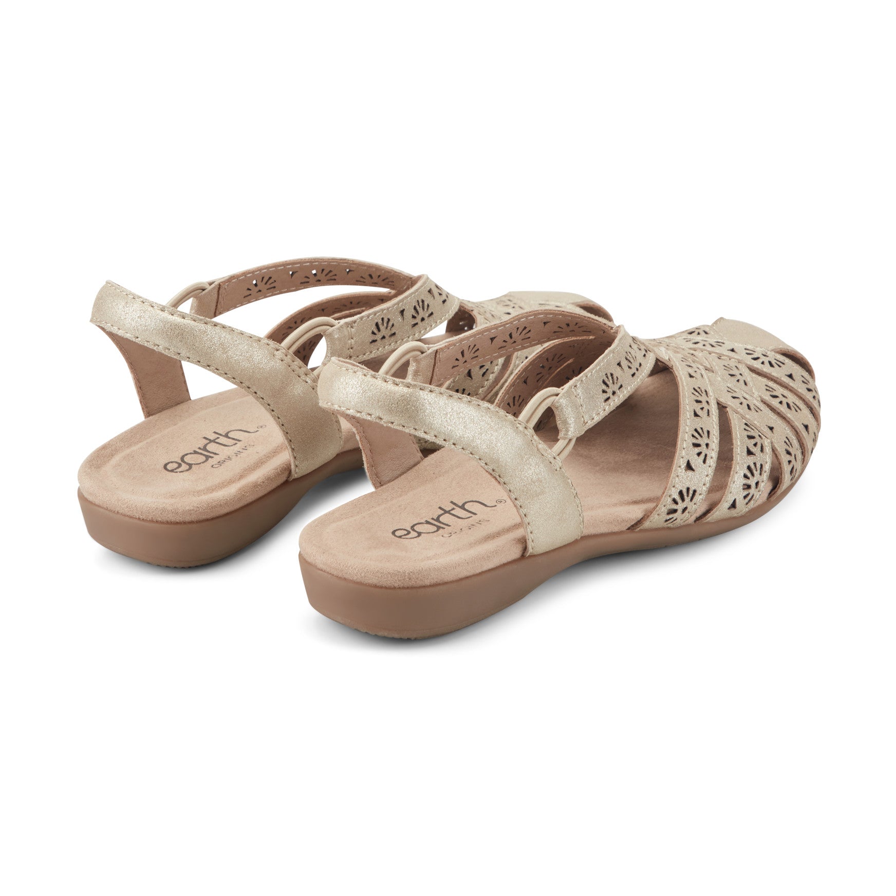 Briel Round Toe Casual Slingback Flat Sandals