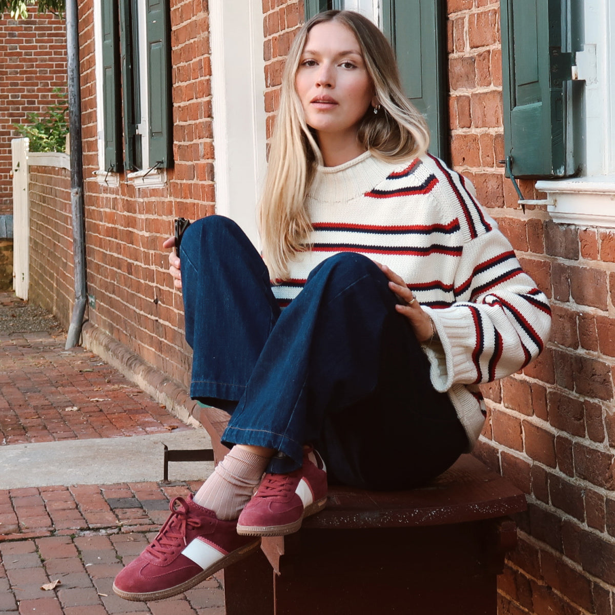 Penny Lace-Up Sneakers