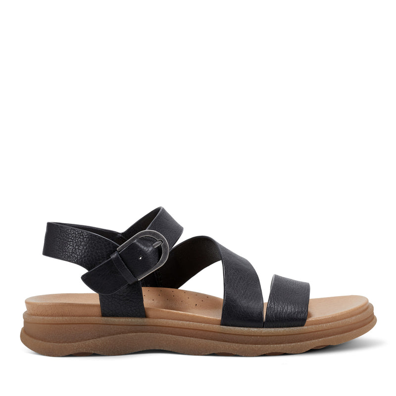 Lainey Casual Strappy Round Toe Flat Sandals