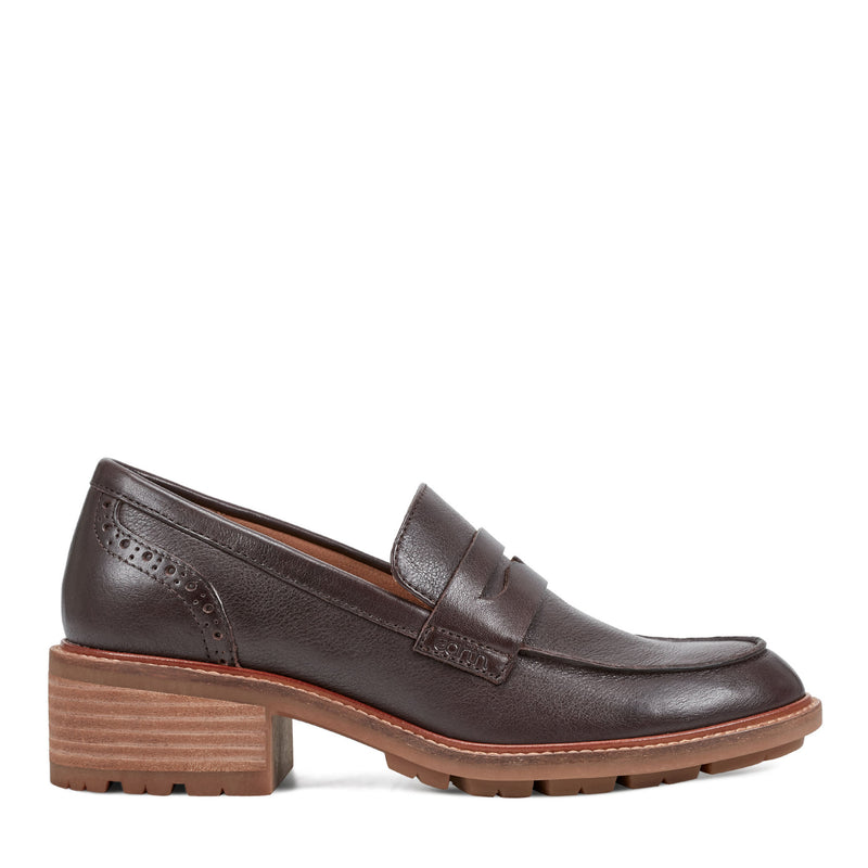 Lindy Almond Toe Casual Slip-on Penny Loafers