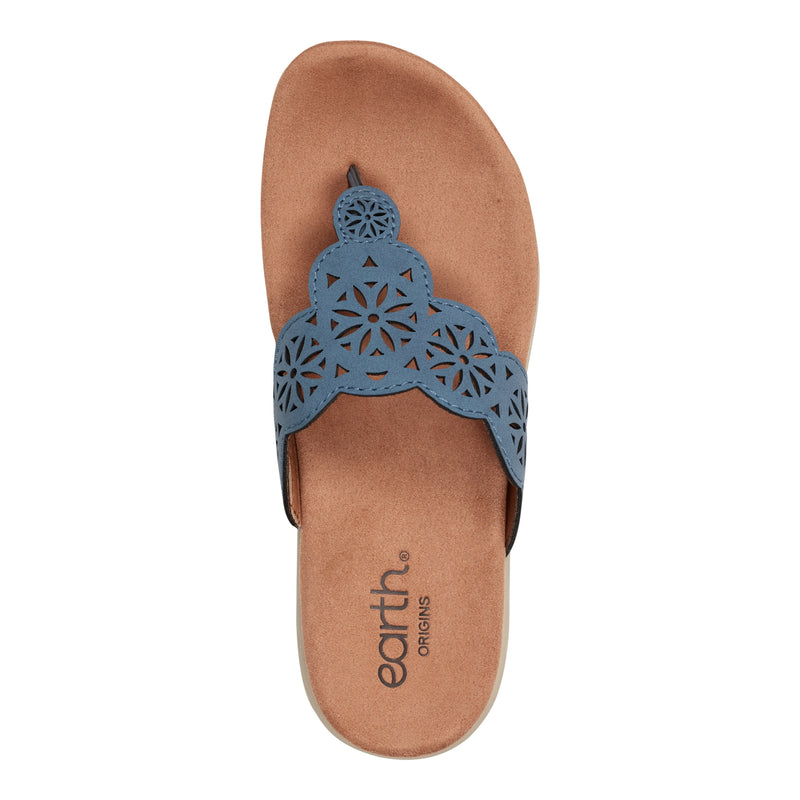Sadie Open Toe Casual Slip-on Flat Sandals