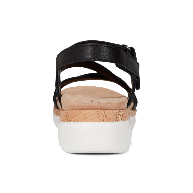 Rosie Open Toe Strappy Flat Casual Sandals