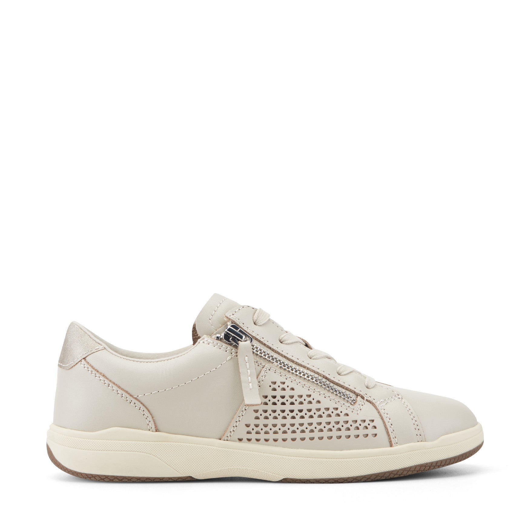 Netta Round Toe Casual Lace-up Sneakers