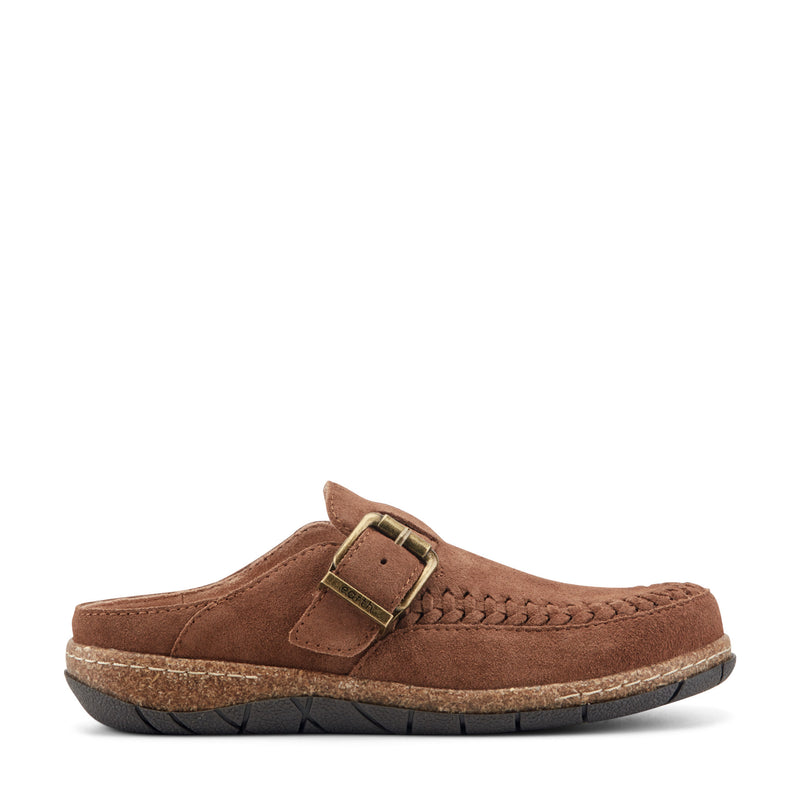 Eileen Braided Suede Clogs
