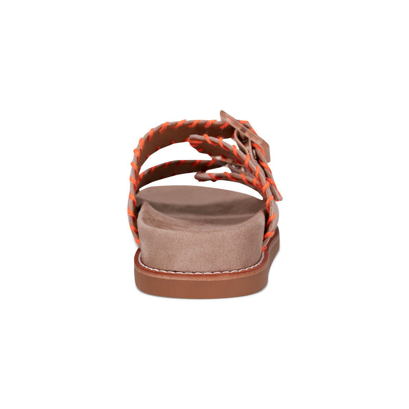 Fausto Round Toe Casual Flat Strappy Sandals