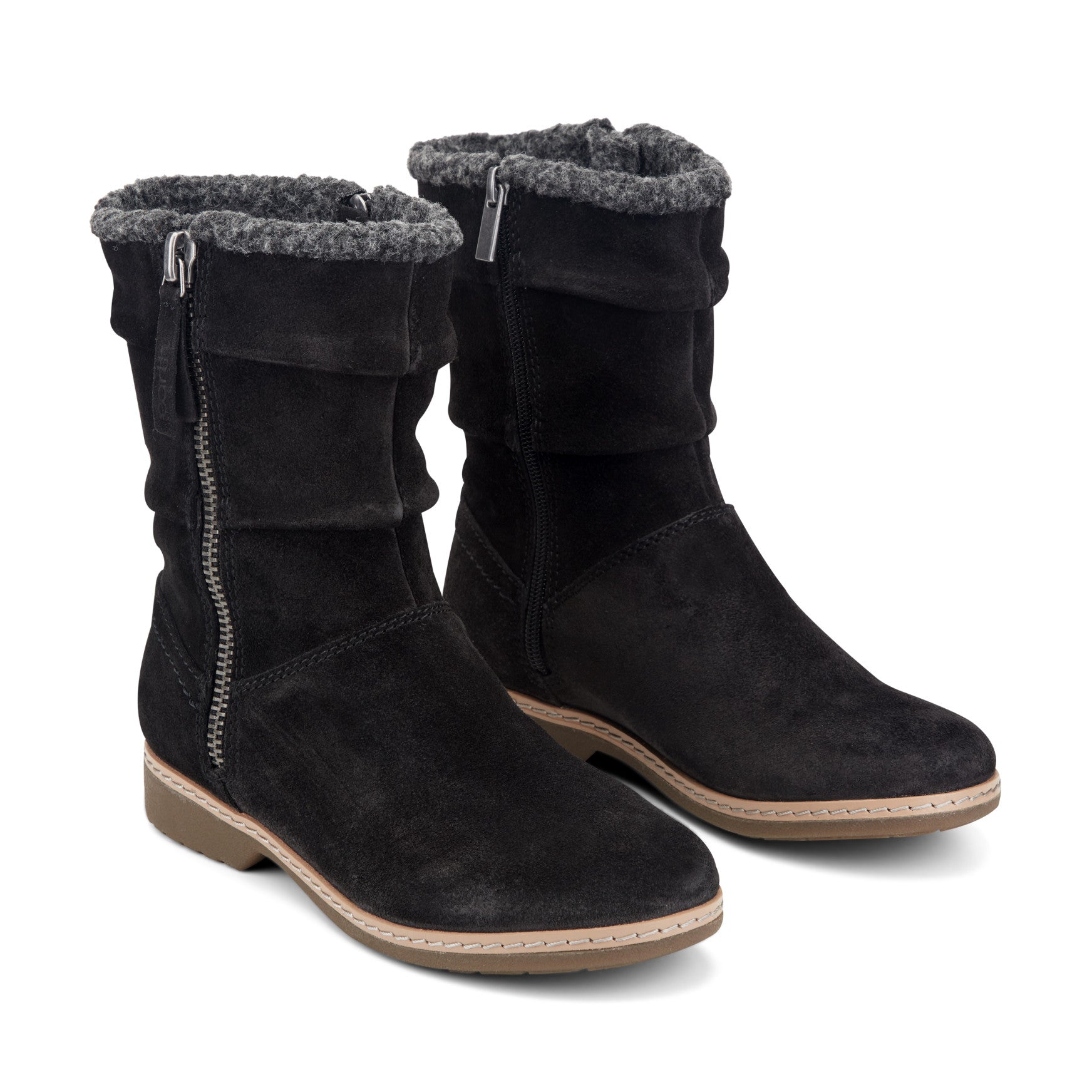 Hyland Water Repellent Suede Booties