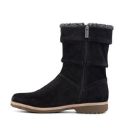 Hyland Water Repellent Suede Booties