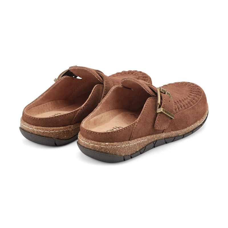 Eileen Braided Suede Clogs