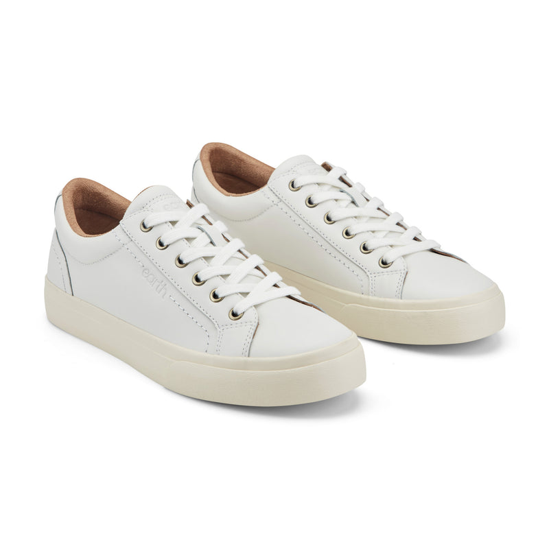 Dailey Leather Lace-Up Sneakers