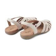 Berri Woven Casual Round Toe Slip-on Sandals