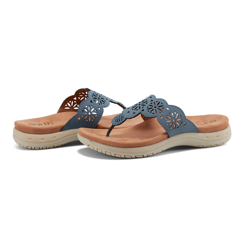 Sadie Open Toe Casual Slip-on Flat Sandals