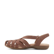 Berri Woven Casual Round Toe Slip-on Sandals