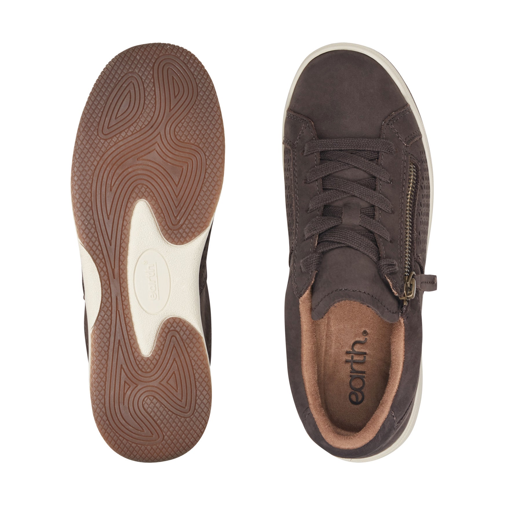 Netta Round Toe Casual Lace-up Sneakers
