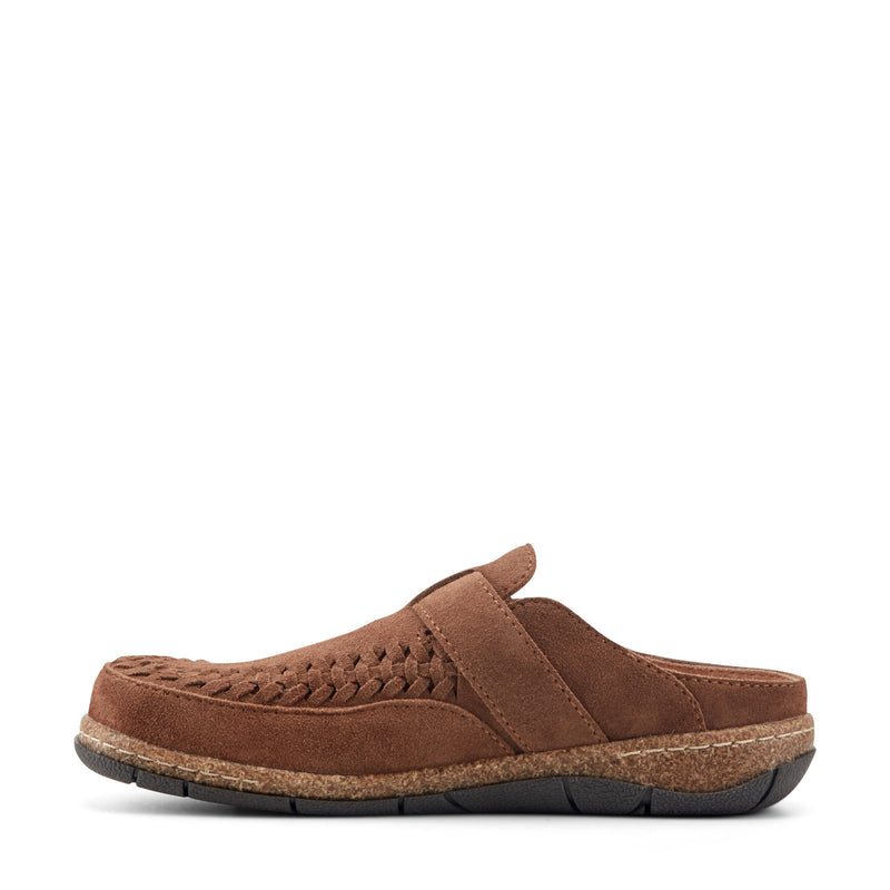 Eileen Braided Suede Clogs